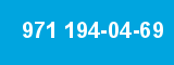 971 194-04-69 971 194-04-69